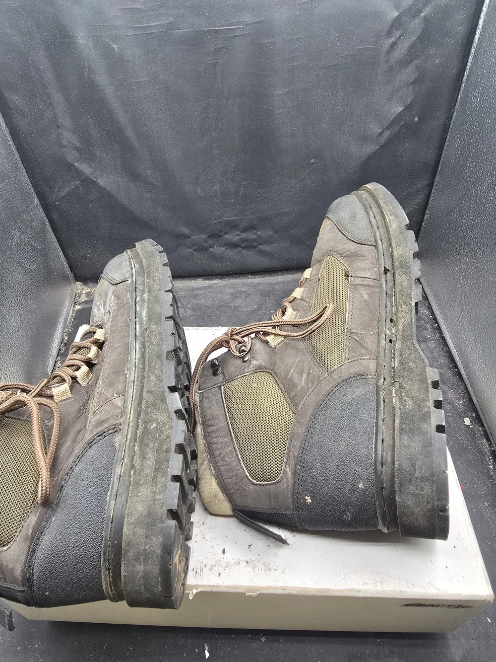 Men's Olive Green Brown Tactical Work Boots